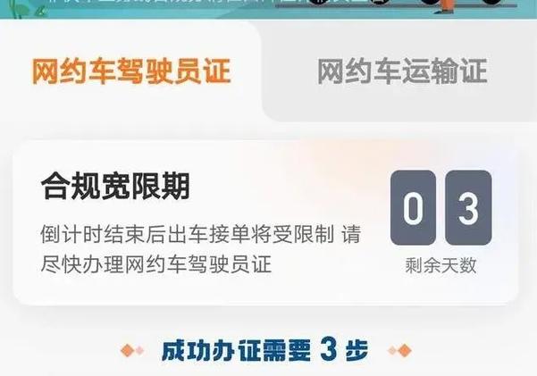 怎样办理滴滴网约车营运证截图3