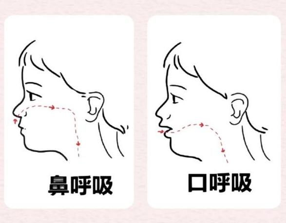 感觉用嘴巴呼吸才会舒服些