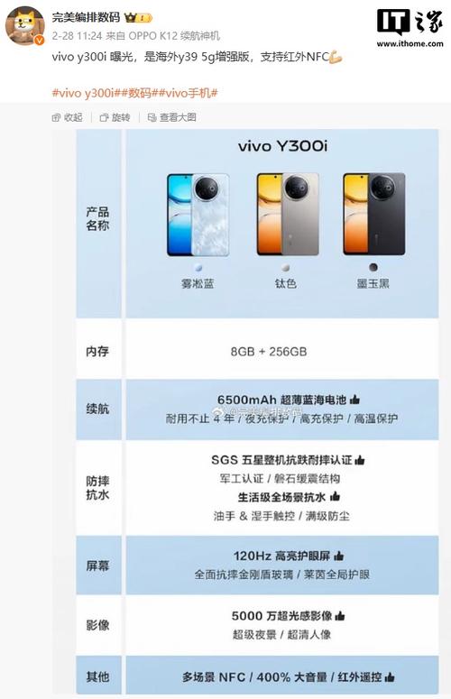 vivoY系列全部型号截图2