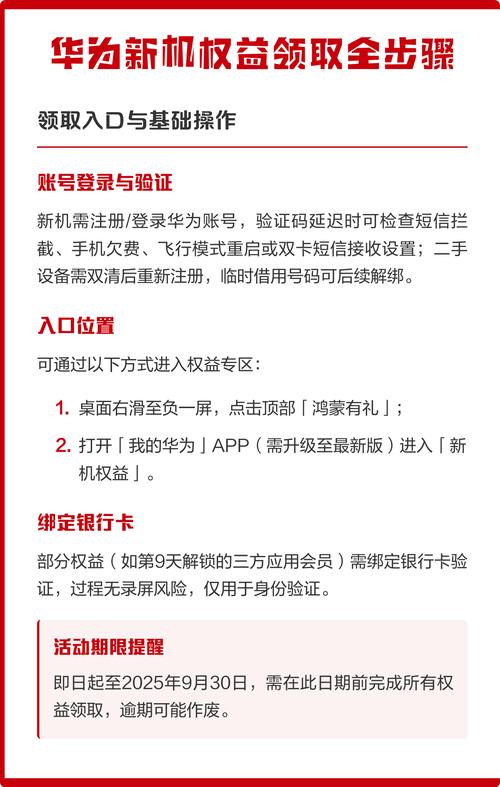 华为手机权益查询入口