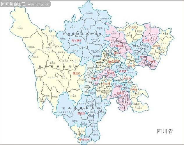 四川省最新地图