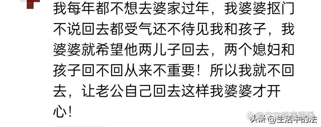 老婆不去我老家过年
