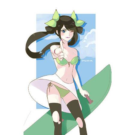 王者荣耀泳装图片孙尚香