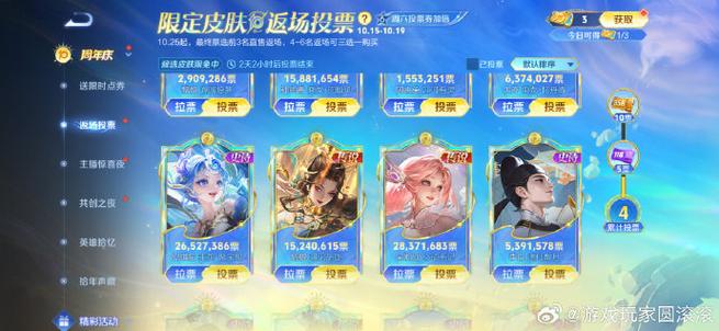 貂蝉遇见胡旋返场时间