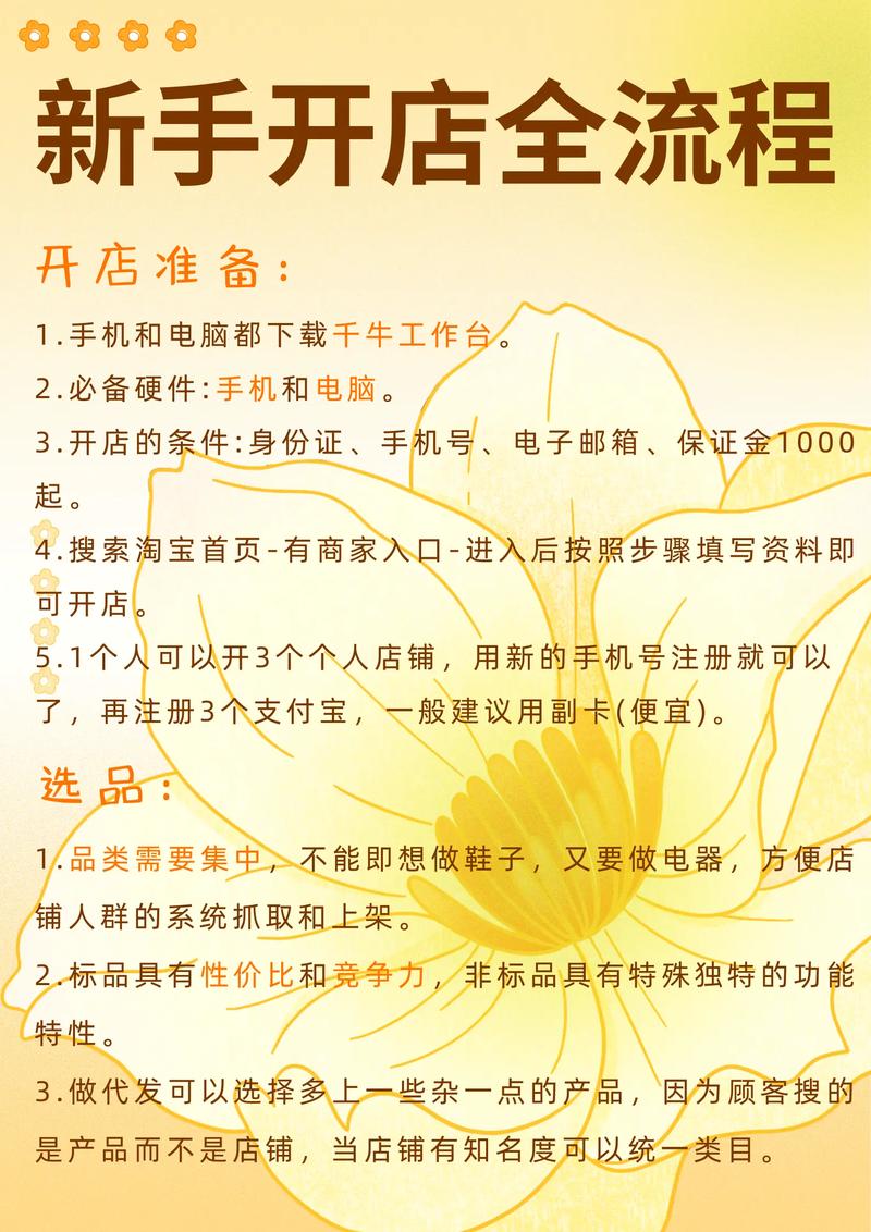 个人如何在淘宝上开店