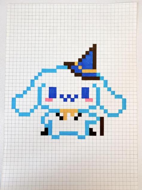 少女心像素画简单可爱