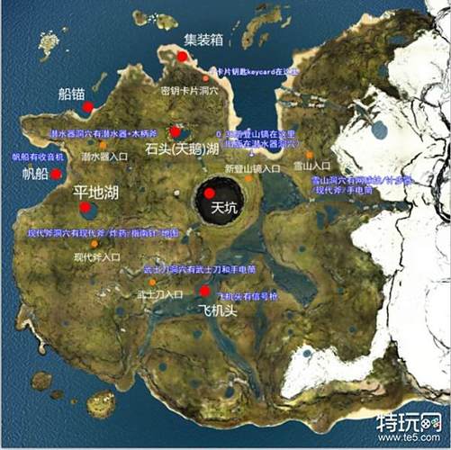 森林最新地图2023