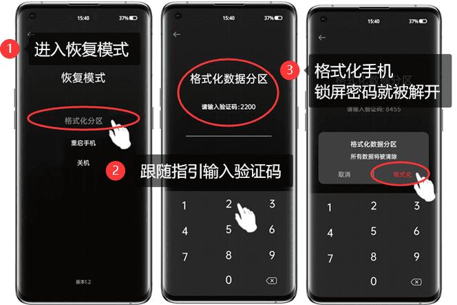oppo应用加密忘记密码了怎么办截图3
