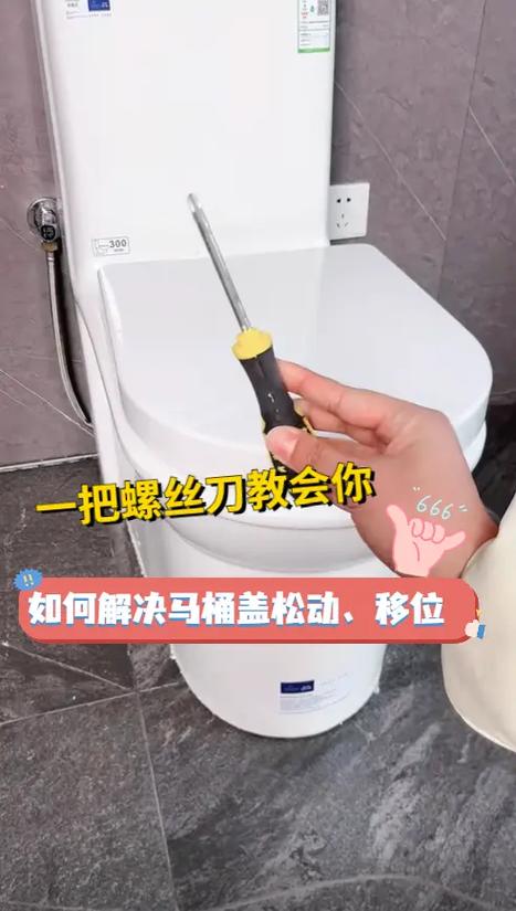 马桶坐便盖松动了怎么办