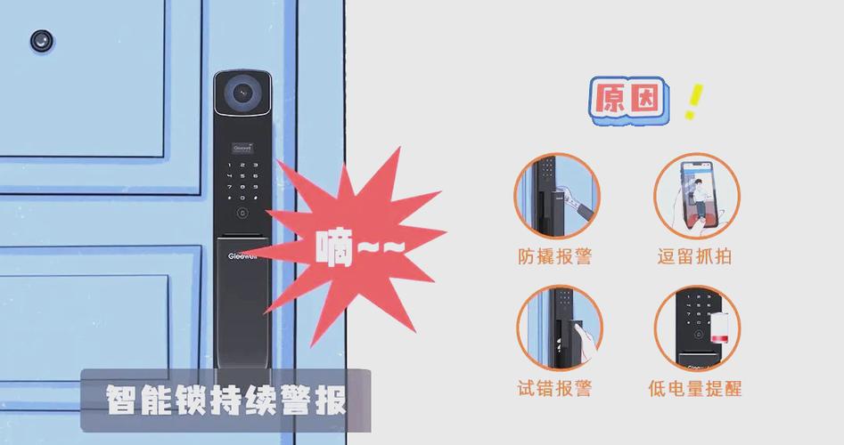 智能锁为啥一直报警