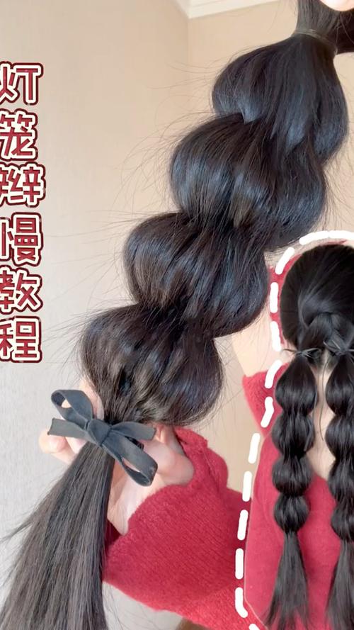 马尾辫的各种扎法图片 学生