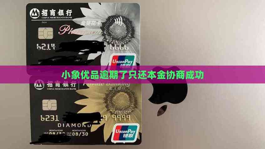 小象优品逾期怎么样协商