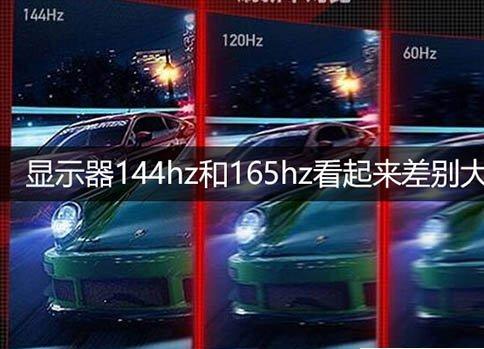 144hz和165hz差距