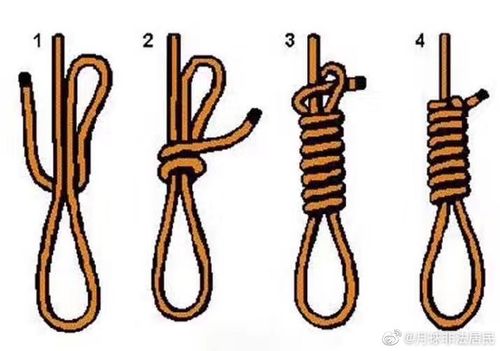 怎样打活动绳结