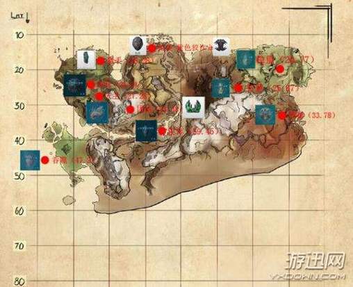 方舟生存进化仙境神器位置图片