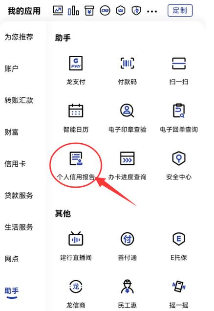 怎么在中国银行查征信