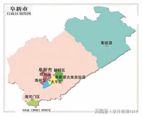 阜新几个县几个区