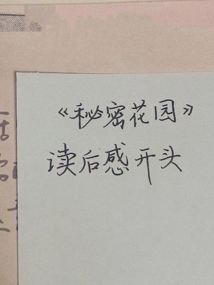 秘密花园作文