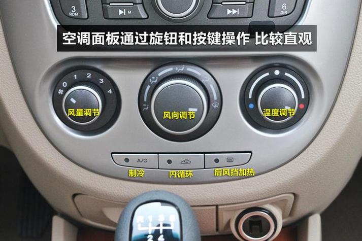 手动汽车空调开关