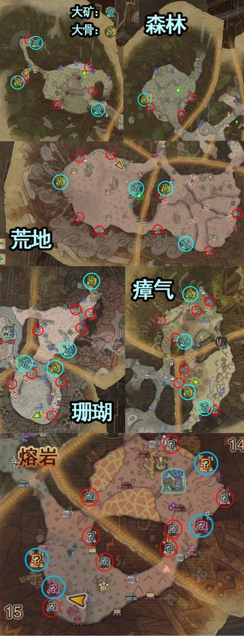 聚魔之地挖矿路线