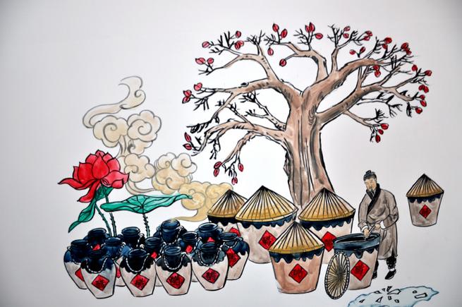 酿酒插画截图3