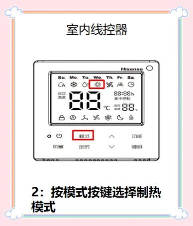 海信多联机线控器说明书