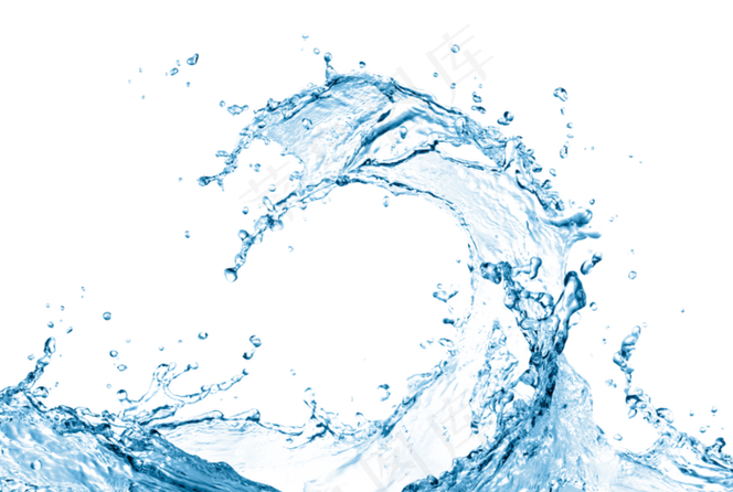 水上浪花