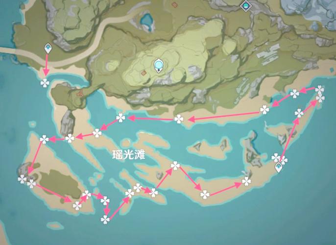 原神星螺采集路线