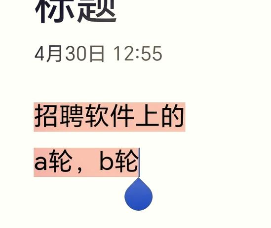 招聘天使轮什么意思