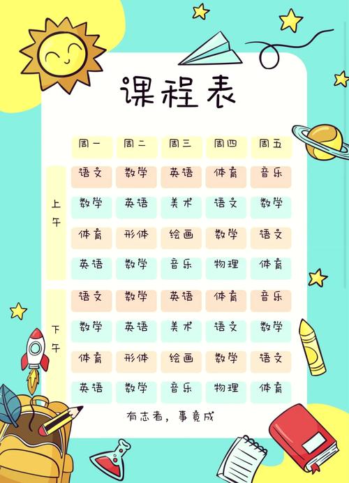 小熊美术s1课程表截图3