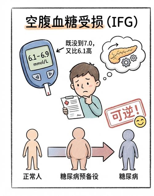 血糖在6.1到6.9之间叫什么