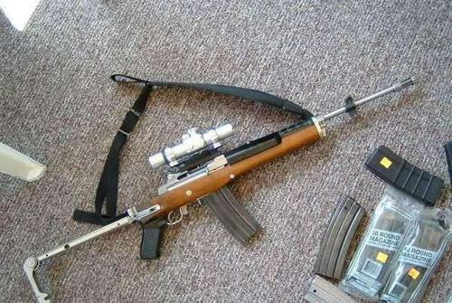 mini14射手步枪