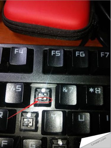 机械键盘个别灯不亮怎么修截图3