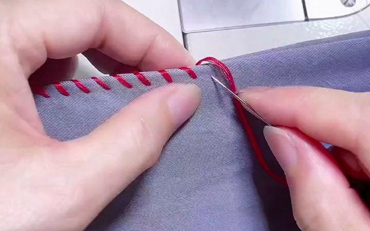 衣服缝线怎么缝