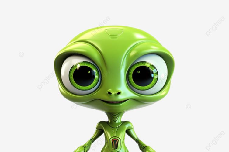 绿色外星人壁纸