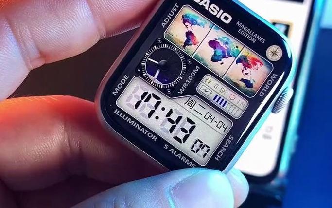 iwatch卡西欧表盘