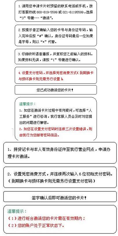 农业银行卡状态未启用怎么激活