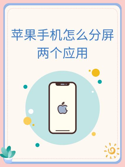 苹果两个软件分屏