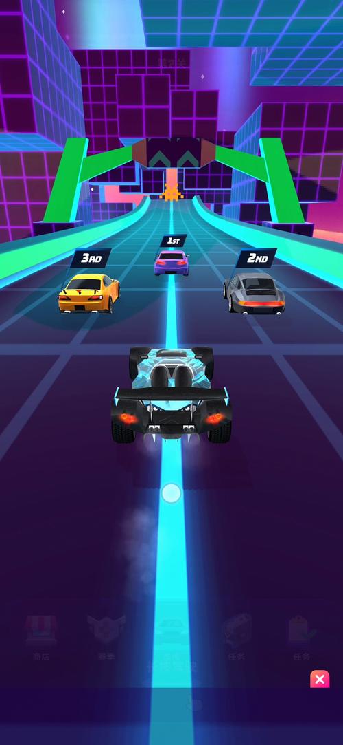夜间赛车3dnig 极速3d赛车内购破解版截图2