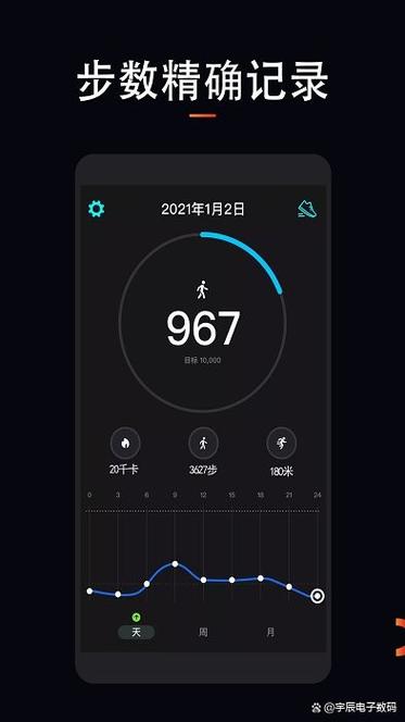 华为手机运动步数怎么显示在桌面截图2