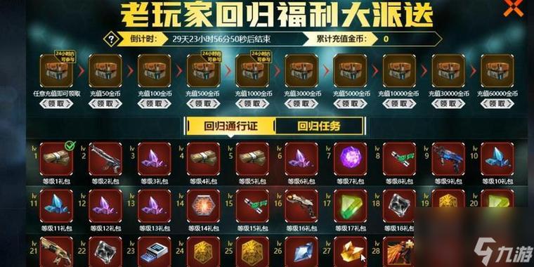 穿越火线怎么邀请回归玩家