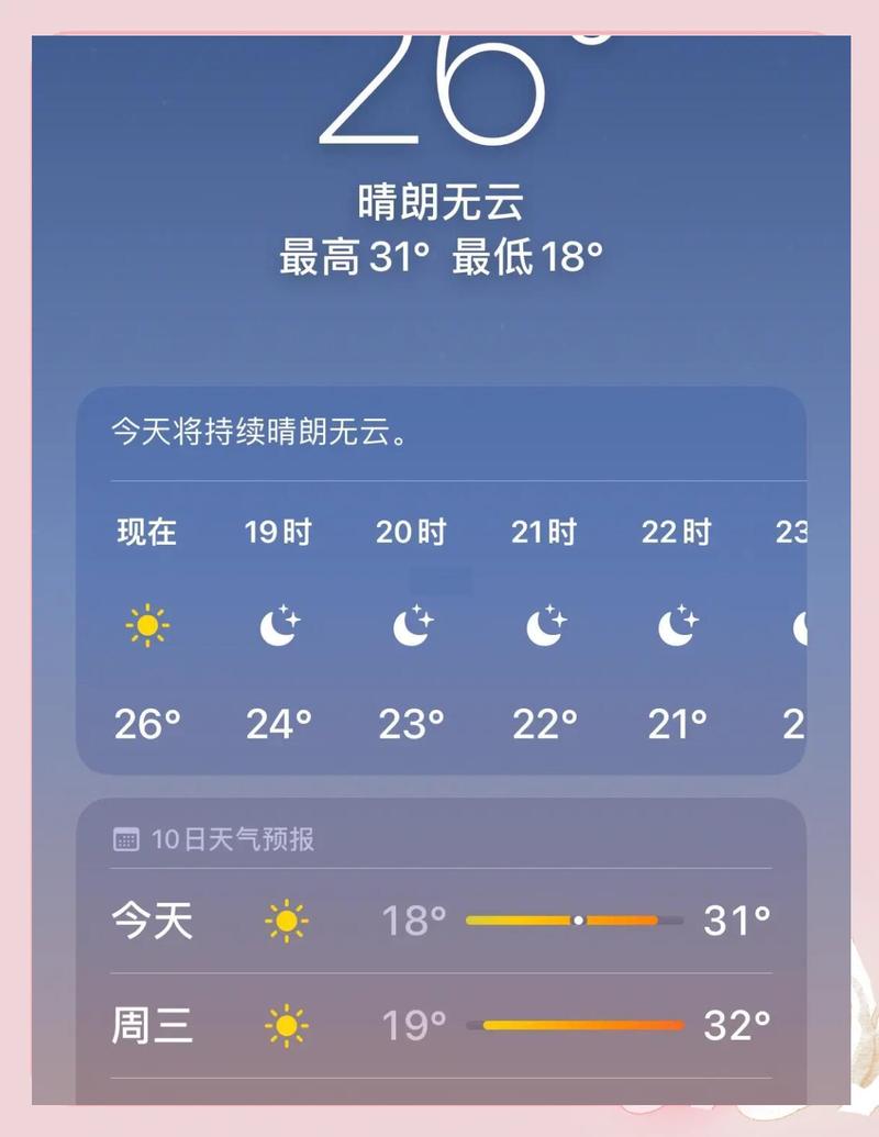 恢复天气预报原来的版本