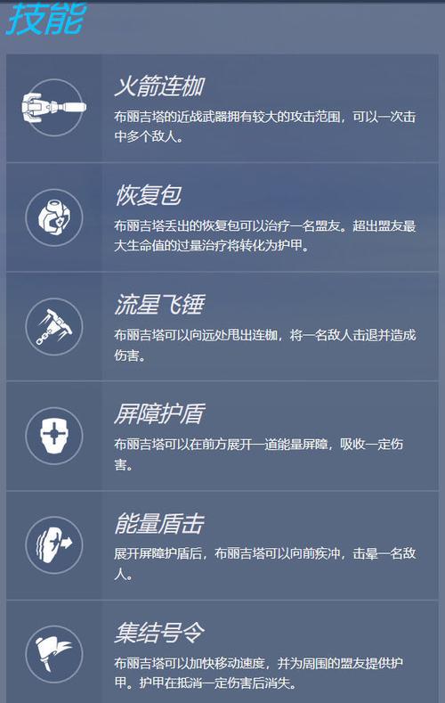 布丽吉塔大招喊的什么