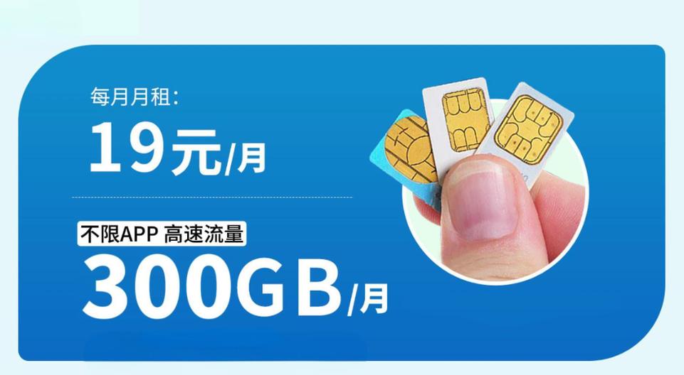 19元300g流量卡