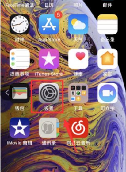 苹果圆点在哪里设置