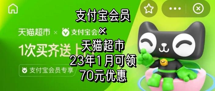 支付宝哪里有天猫超市券