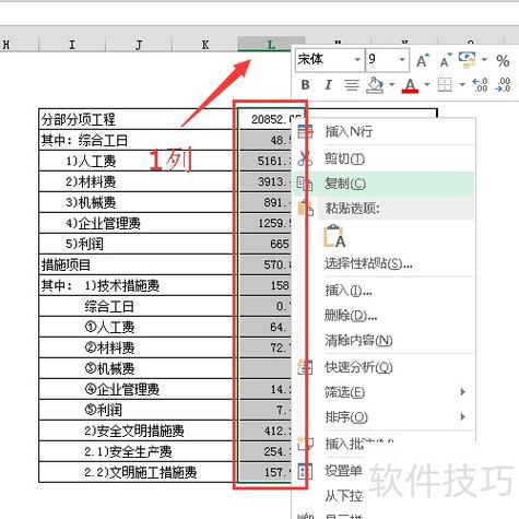 如何复制单元格后格式不变