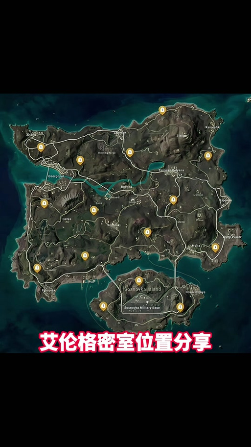 PUBG密室钥匙