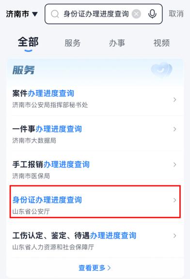 96305查询身份证进度截图1