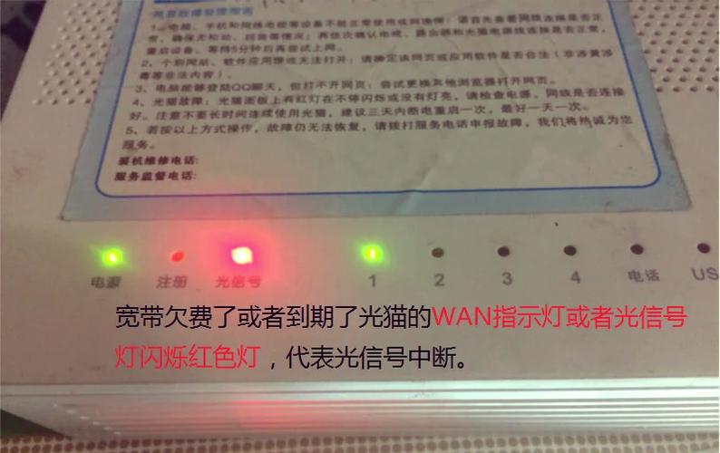 光猫注册灯一直闪绿灯怎么解决